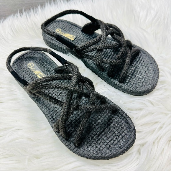 Black rope sandal - Picture 4 of 5